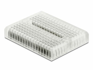 Delock Experimental Mini Breadboard 170 contacts transparent