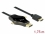 Delock 3 in 1 Monitor Cable with USB-C™ / DisplayPort / mini DisplayPort in to HDMI out with 4K 60 Hz