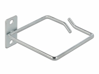 Delock Cable bracket 80 x 80 mm with laterally offset mounting plate metal
