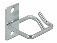 Delock Cable bracket 40 x 40 mm with laterally offset mounting plate metal