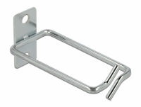 Delock Cable bracket 80 x 40 mm with mounting plate metal