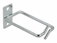 Delock Cable bracket 80 x 40 mm with laterally offset mounting plate metal