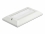 Delock Cable Management Cover 146 x 86 mm with white Brush Strips