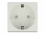 Delock Easy 45 Grounded Power Socket 45 x 45 mm 10 pieces