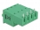 Delock Terminal block set for PCB 4 pin 5.08 mm pitch horizontal