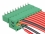 Delock Terminal block set for PCB 10 pin 5.08 mm pitch horizontal