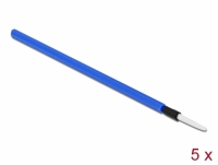 Delock Fiber optic cleaning stick for connectors with 1.25 mm ferrule 5 pieces