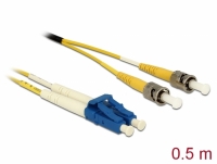 Delock Cable Optical Fibre LC > ST Singlemode OS2 2 m