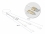 Delock USB 2.0 2 in 1 Retractable Cable Type-A to Micro-B and Lightning™ white / gold