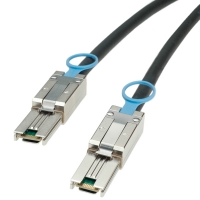 ROLINE External Mini SAS Cable, black, 1.5 m