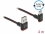 Delock EASY-USB 2.0 Cable Type-A male to USB Type-C™ male angled up / down 2 m black