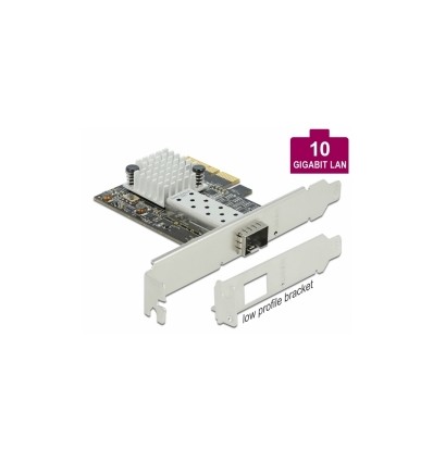 Delock PCI Express 4 Card to 1 SFP, and slot 10 Gigabit LAN