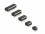 Delock DIP flip switch piano set (2, 4, 6, 8 and 10-digit) 2.54 mm pitch THT vertical black