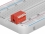 Delock DIP-Kippschalter Piano 5-stellig 2,54 mm Rastermaß THT vertikal rot 10 Stück