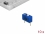 Delock DIP sliding switch 1-digit 2.54 mm pitch THT vertical blue 10 pieces