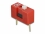 Delock DIP sliding switch 1-digit 2.54 mm pitch THT vertical red 2 pieces