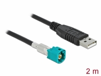 Delock Cable HSD Z male to USB 2.0 Type-A male 2 m