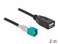 Delock Cable HSD Z male to USB 2.0 Type-A female 2 m