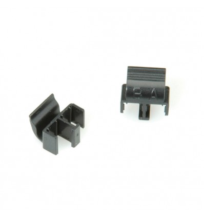 ROLINE LC Mini Clip, black, Set 10 pcs.