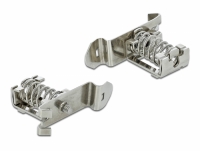 Delock Shield Clamp for DIN Rail - Cable diameter 3 - 8 mm