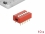 Delock DIP sliding switch 6-digit 2.54 mm pitch THT vertical red 10 pieces