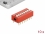 Delock DIP sliding switch 8-digit 2.54 mm pitch THT vertical red 10 pieces