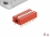 Delock DIP sliding switch 8-digit 2.54 mm pitch THT vertical red 5 pieces