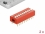 Delock DIP sliding switch 10-digit 2.54 mm pitch THT vertical red 2 pieces
