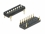 Delock DIP switch Tri-State 8-digit 2.54 mm pitch THT vertical black 2 pieces