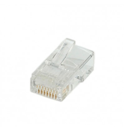 ROLINE Cat.5e Modular Plug, 8p8c, unshielded, for Stranded Wire 10 pcs.