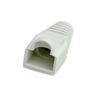 ROLINE Kink protection hood for RJ-45, grey 10 pcs.