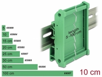 Delock Board Holder (72 mm) for DIN Rail 10 cm long