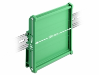 Delock Board Holder (107 mm) for DIN Rail 10 cm long