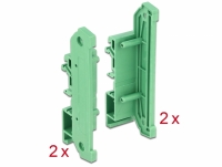 Delock DIN Rail Side Panel for Board Holder 4 pieces