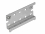 Delock DIN Rail Stainless Steel with End Stop for Wall Mounting