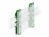 Delock DIN rail clip for PCB 85 mm 4 pieces