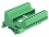 Delock Terminal Block Set for DIN Rail 10 pin with pitch 5.08 mm angled