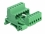 Delock Terminal Block Set for DIN Rail 6 pin with pitch 5.08 mm angled