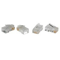 ROLINE Cat.6 Modular Plug, unshielded, for Stranded Wire 10 pcs.