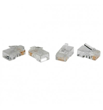 ROLINE Cat.6 Modular Plug, unshielded, for Stranded Wire 10 pcs.