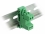 Delock Terminal Block Set for DIN Rail 2 pin with pitch 5.08 mm angled