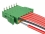 Delock Terminal block set for PCB 6 pin 3.81 mm pitch horizontal