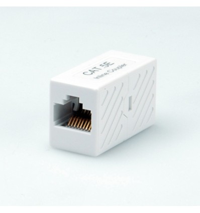 ROLINE Cat.5e Modular Coupler, unshielded, white