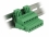 Delock Terminal block set for DIN rail 8 pin with screw lock