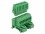 Delock Terminal block set for DIN rail 8 pin with screw lock