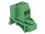 Delock Terminal block set for DIN rail 2 pin with screw lock