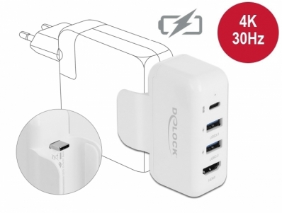 Delock Adapter for Apple power supply with PD and HDMI 4K