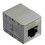 VALUE RJ-45 Modular Coupler, Cat.6, shielded, silver