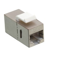 VALUE RJ-45 Keystone Modular Coupler, Cat.6, shielded