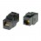 ROLINE RJ-45 Keystone Modular Coupler, Cat.6, unshielded black